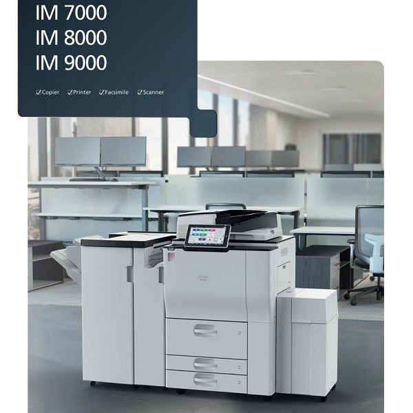 Cho thuê máy photocopy tốc độ cao Ricoh IM 7000